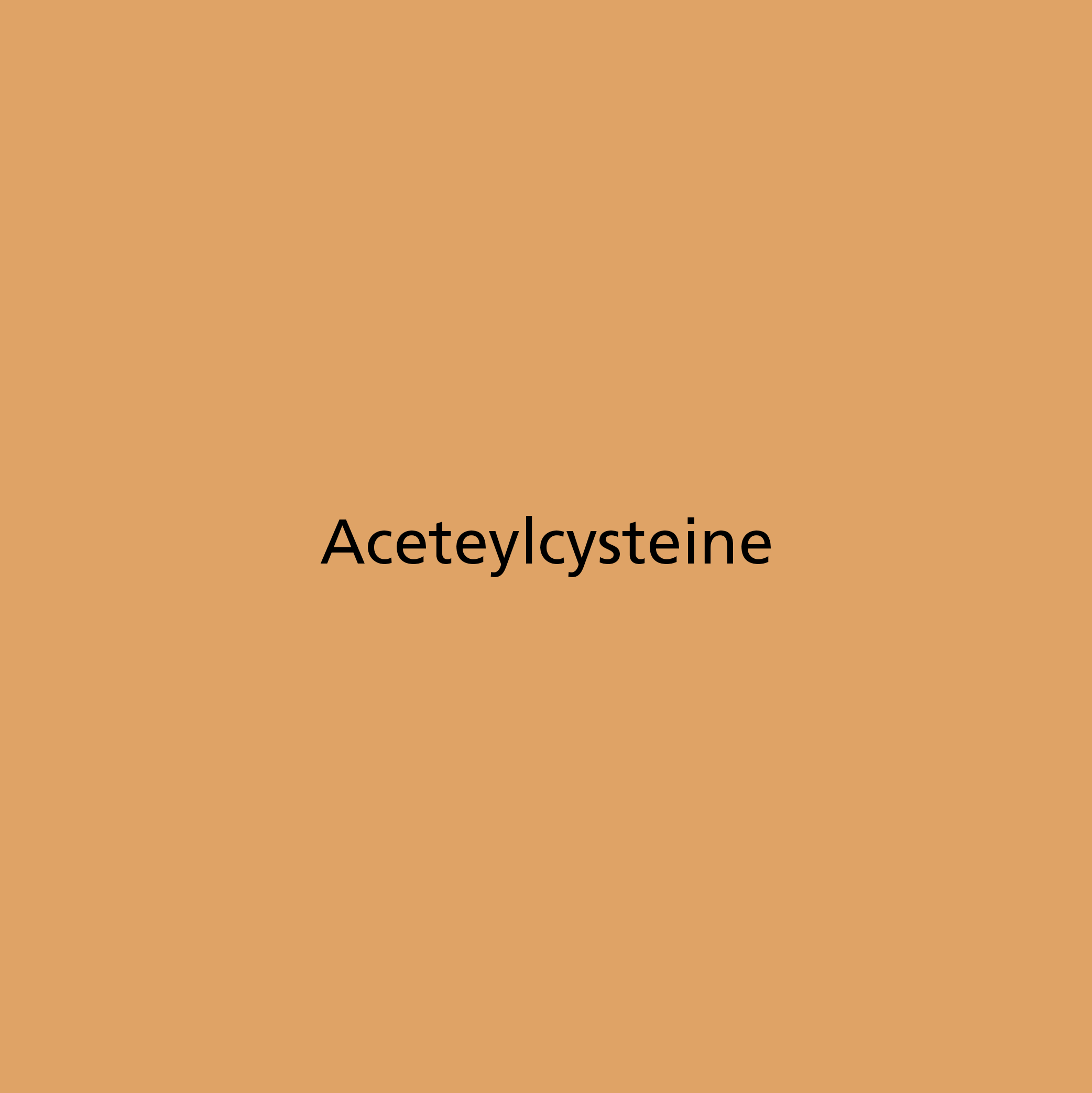 Aceteylcysteine